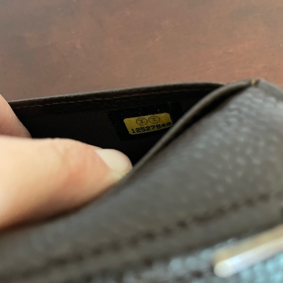 Chanel Caviar Leather Passport Case Brown - Picture 3 of 5